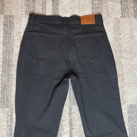NWOT Lucky Brand Legend Stevie High Rise Flare Jeans Black Rhinestone 10/30R - Picture 5 of 12